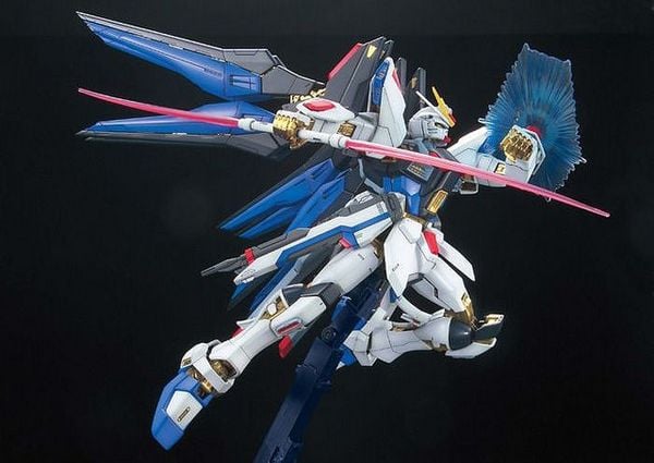 zgmf x20a strike freedom gundam full burst mode mg 1/100